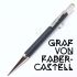 德國 Graf von Faber-Castell 繩紋飾綢緞紋 Anthracite 黑色自動鉛筆